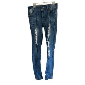 Sweet Look Distressed Size 11 Skinny Jeans